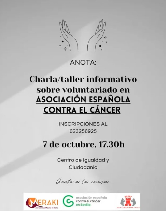 Taller informativo voluntariado AECC